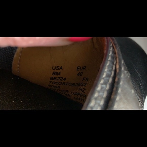 Canyon River Blues Leather Clogs Sz 8 - Picture 10 of 10